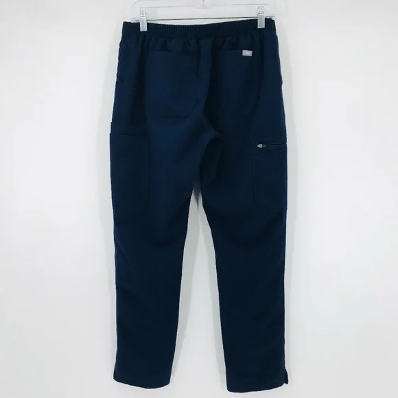 Figs Women's Yola Skinny Scrub Pants Navy Size Small - Picture 5 of 5